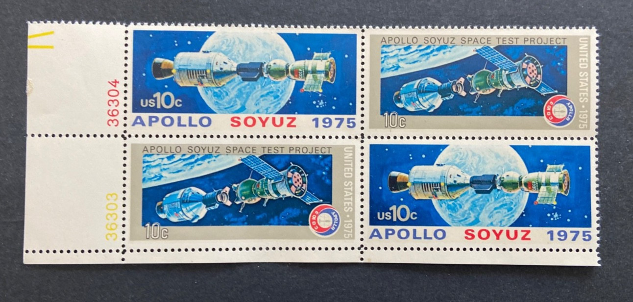 Original NASA (8) Item Mixed Apollo Soyuz Lot - Includes (3) Access Badges