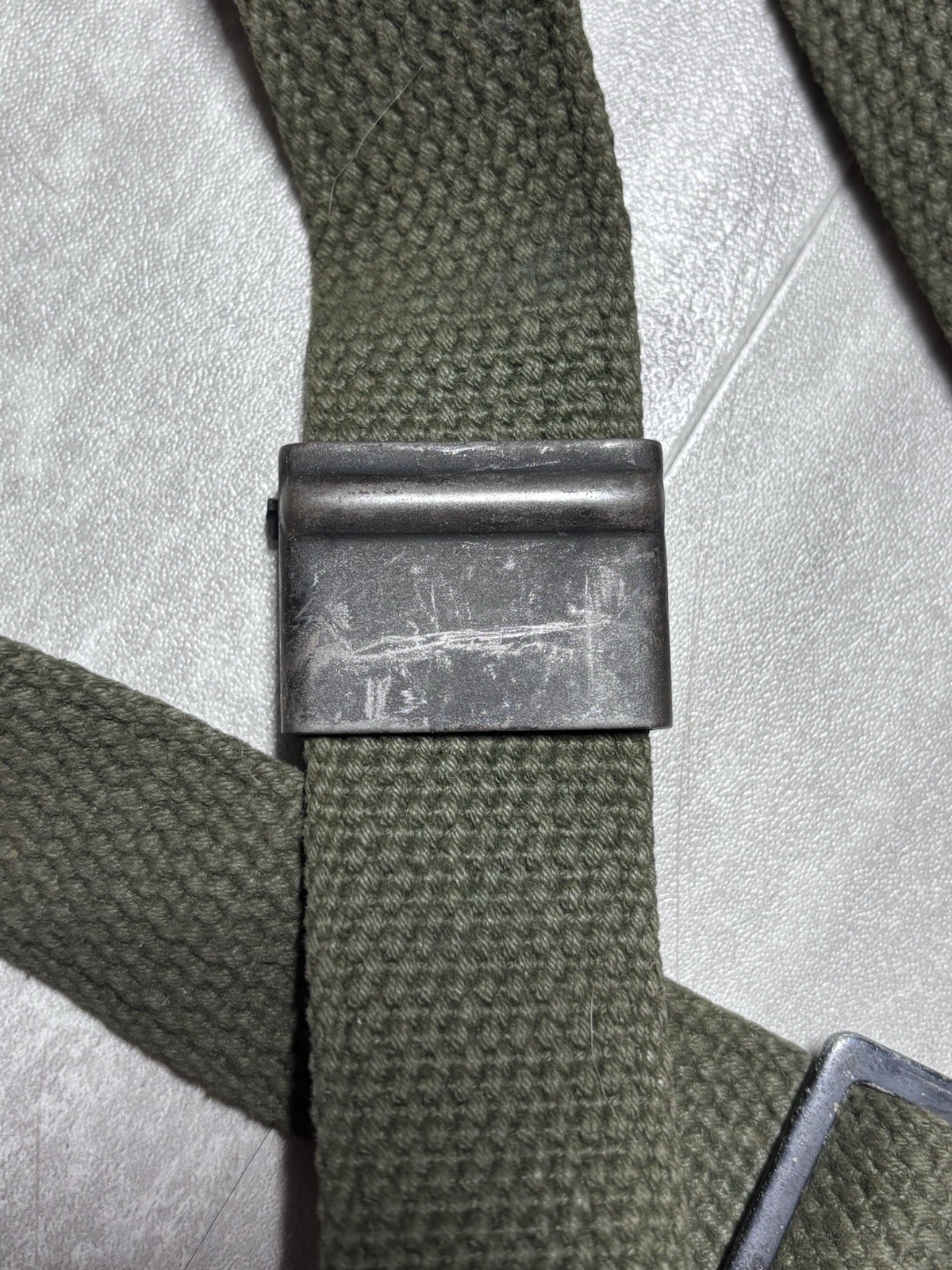 US Military Issue Korea Vietnam M1 Garand Rifle Sling Canvas Web Vintage