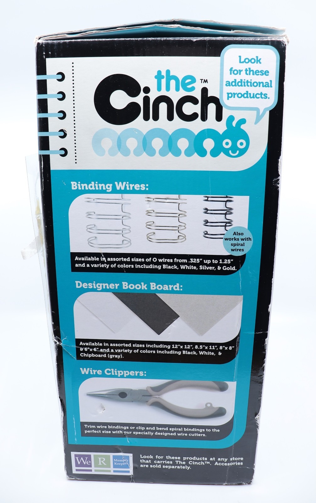 The Cinch We R Memory Keepers Book Binding Machine Tool New *US TARIFF PAID