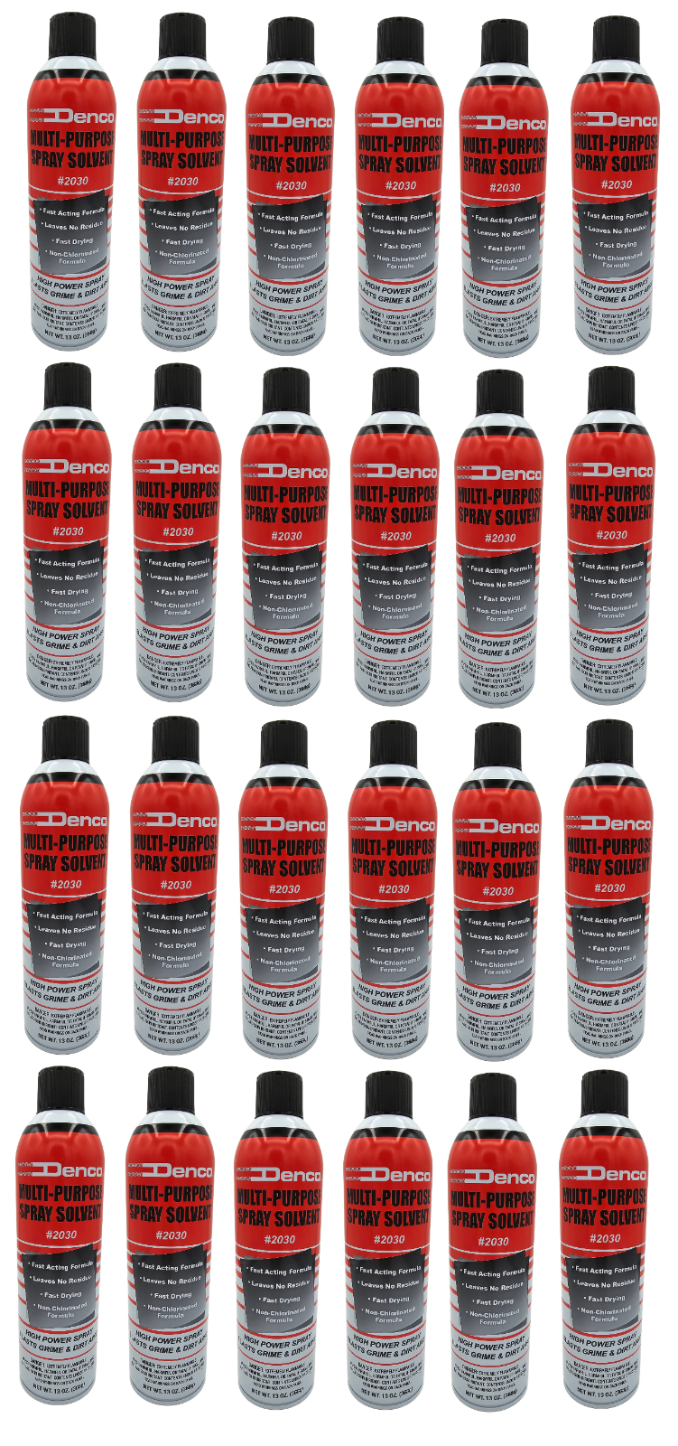#2030 Denco Multi Purpose Spray Solvent - 13 OZ Cans Blasts debris, grease, etc.