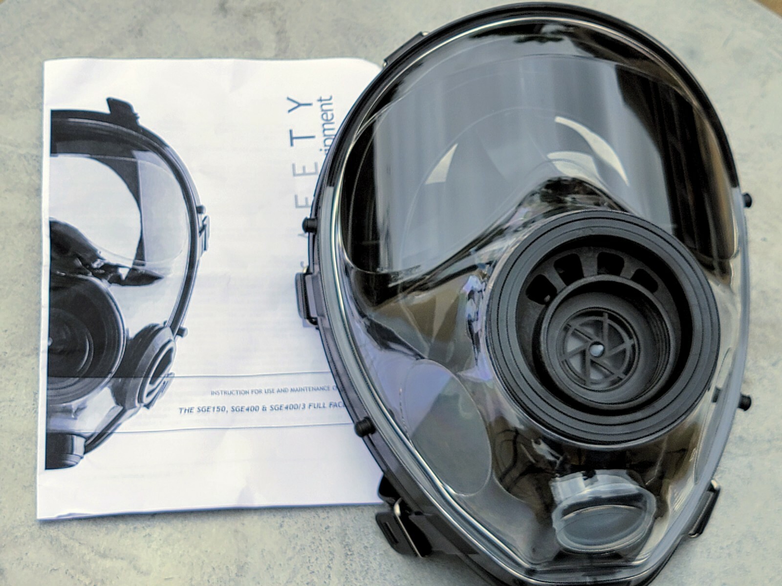 NATO 40mm Premium 2024 Gas Mask w/Tactical Pouch & NBC/CBRN Filter Exp 2028