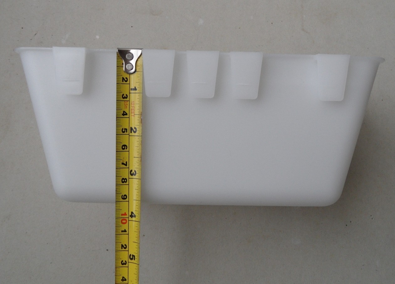 Cage Cups (48pk) 1/2 Gal 64 fl oz Large Hanging Water Cage Cup Chicken Pheasant