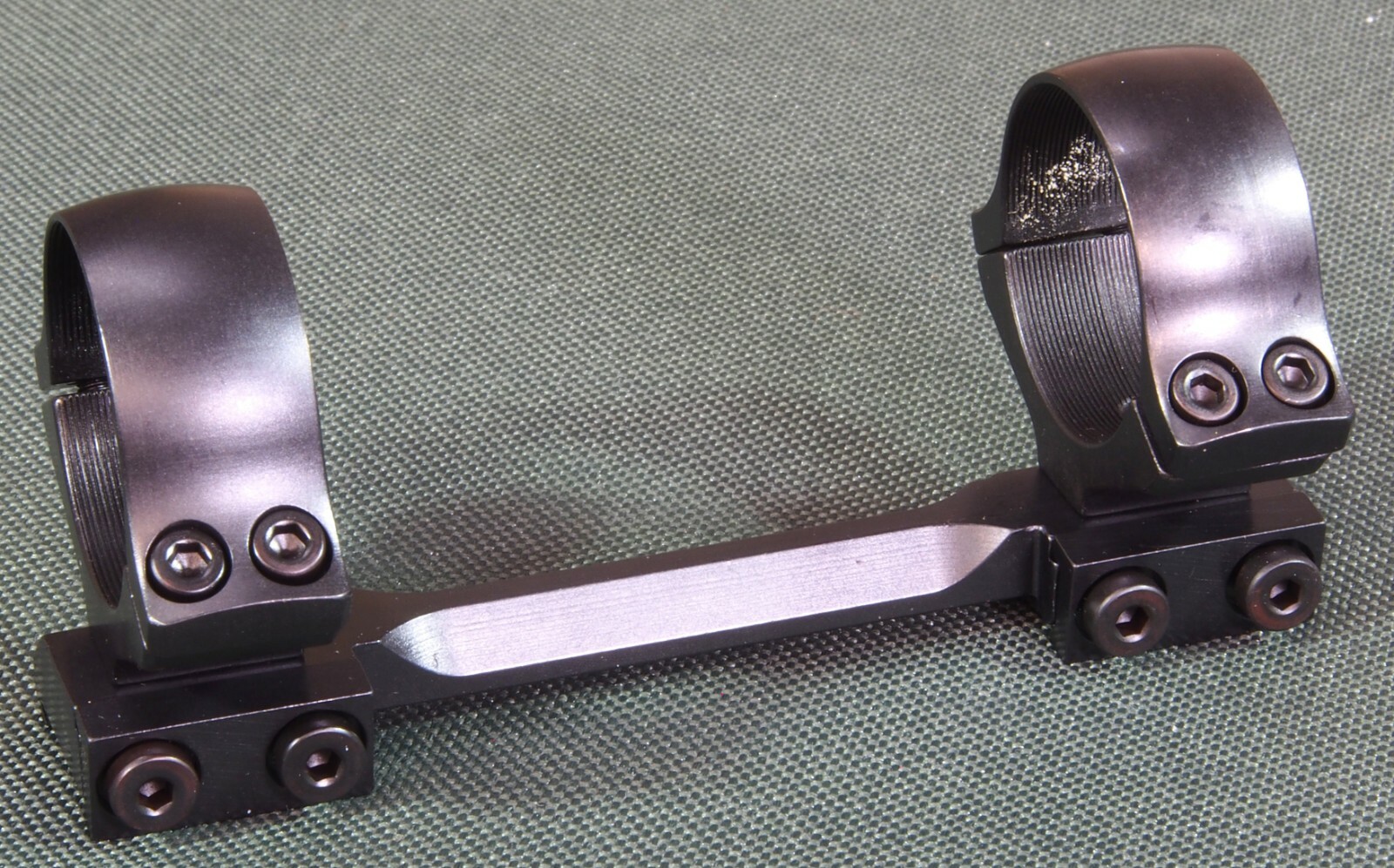 BRNO #2 scope mounts, 1 PIECE, 1 inch rings, Quality STEEL BLUE.