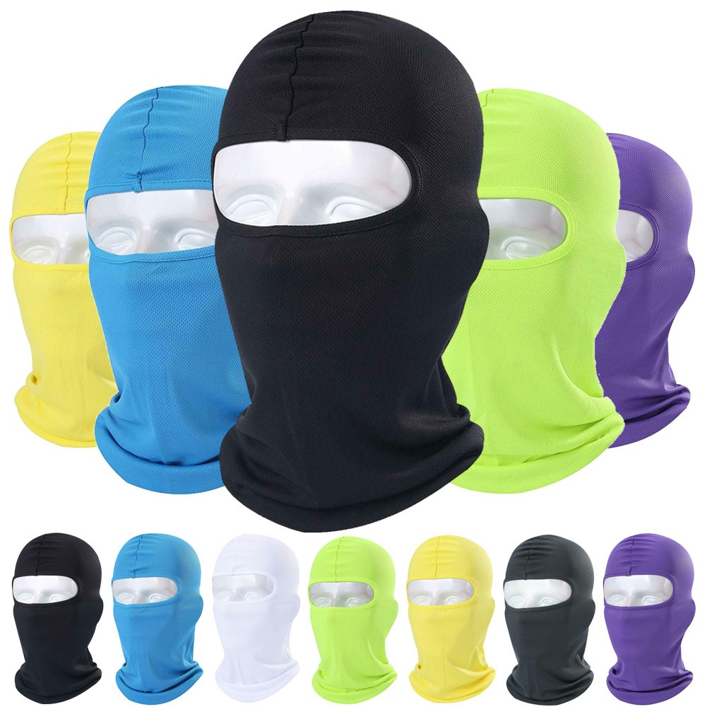 Balaclava Full Face Mask UV Protection Ski Sun Hood Tactical Masks for Men Women