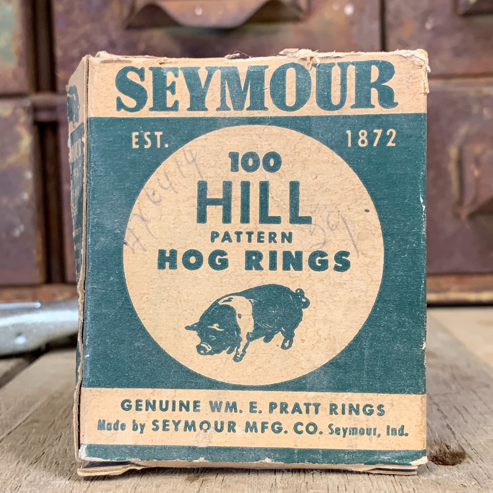 DECKER'S HOLD'EM ~ Hill Ringer 8” Hog Ring Pliers + Partial Box Of Seymour Rings