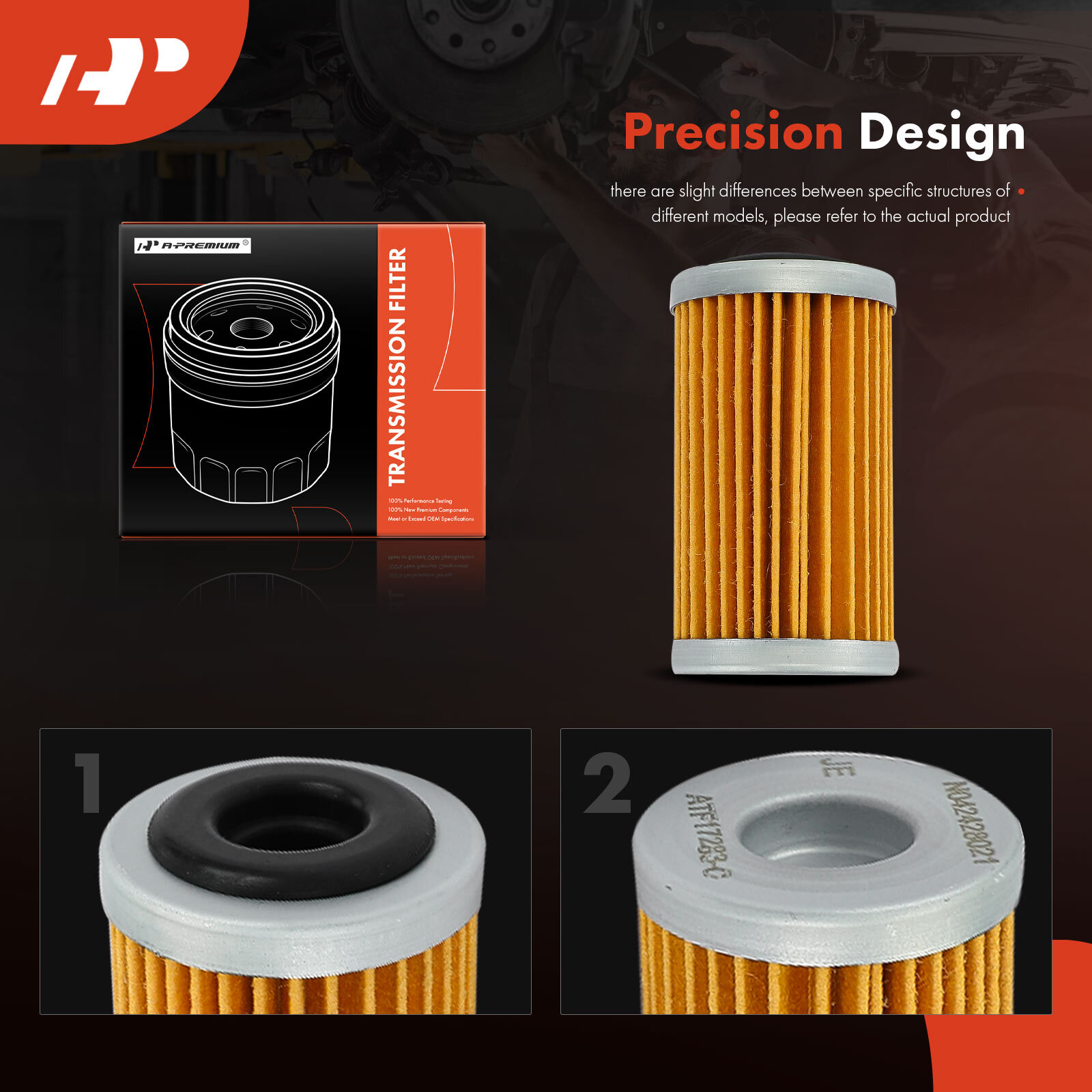 Automatic Transmission Filter Kit for Nissan Sentra 13-19 L4 1.8L Versa 17-18