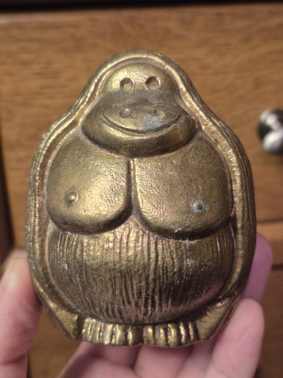 Brass Monkey Gorilla Decor Vintage