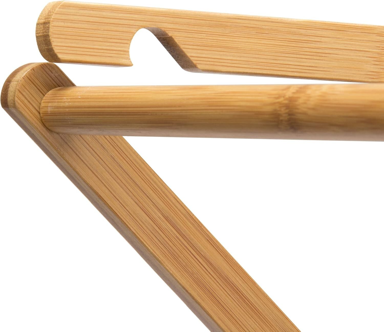 Heavy Duty Wooden Clothes Drying Rack - Bamboo