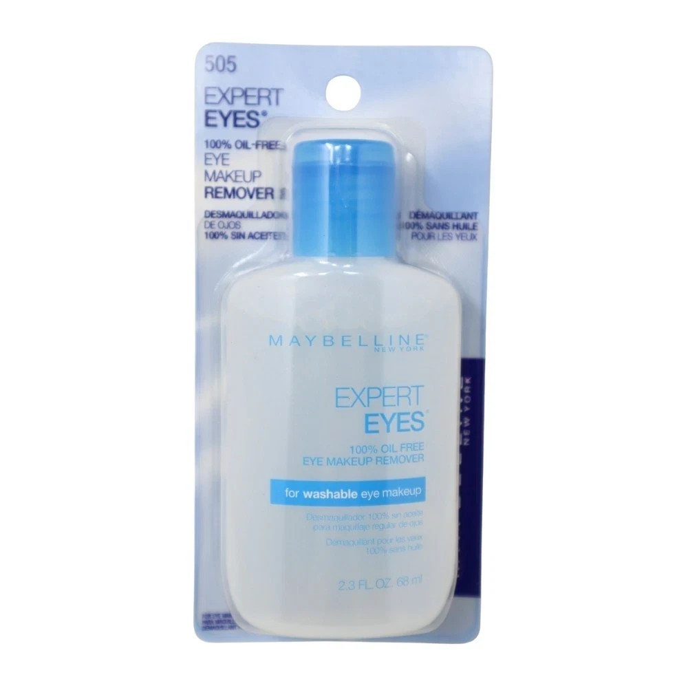 3 Pack - Maybelline Expert Eyes Oil Free Eye Makeup Remover, 2.3 oz