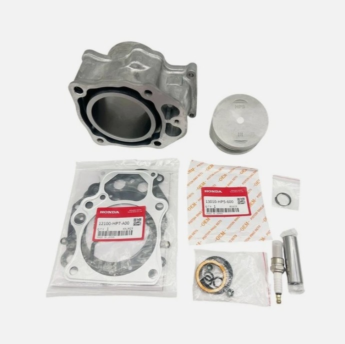 OEM NEW TOP END KIT W/ CYLINDER 12100-HP7-A00 FOR TRX420 RANCHER HONDA 2009-2024