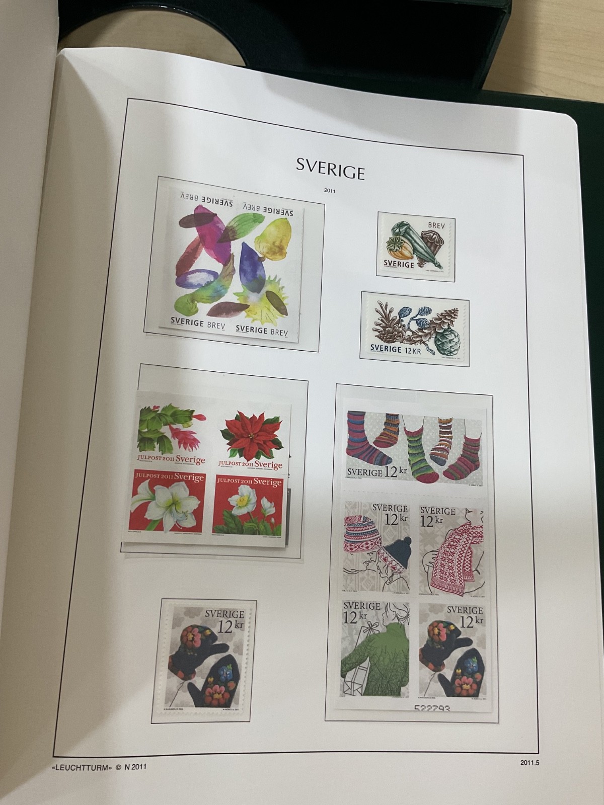 Sweden stamps. MNH. 2009 - 2011. Kabe album. G/200*