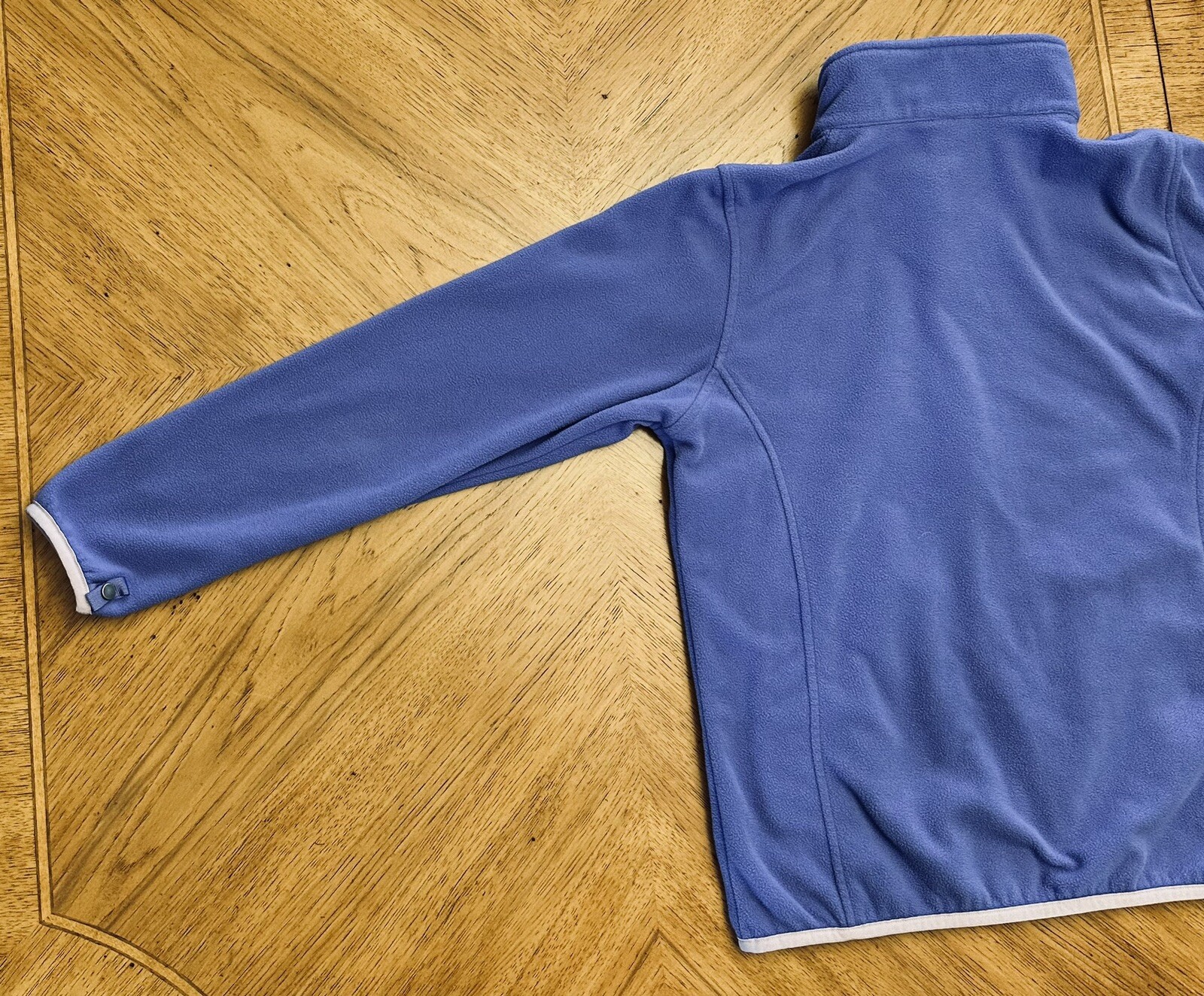 The North Face Jacket Girls Large Purple Grape Fleece Full Zip Outdoor Coat