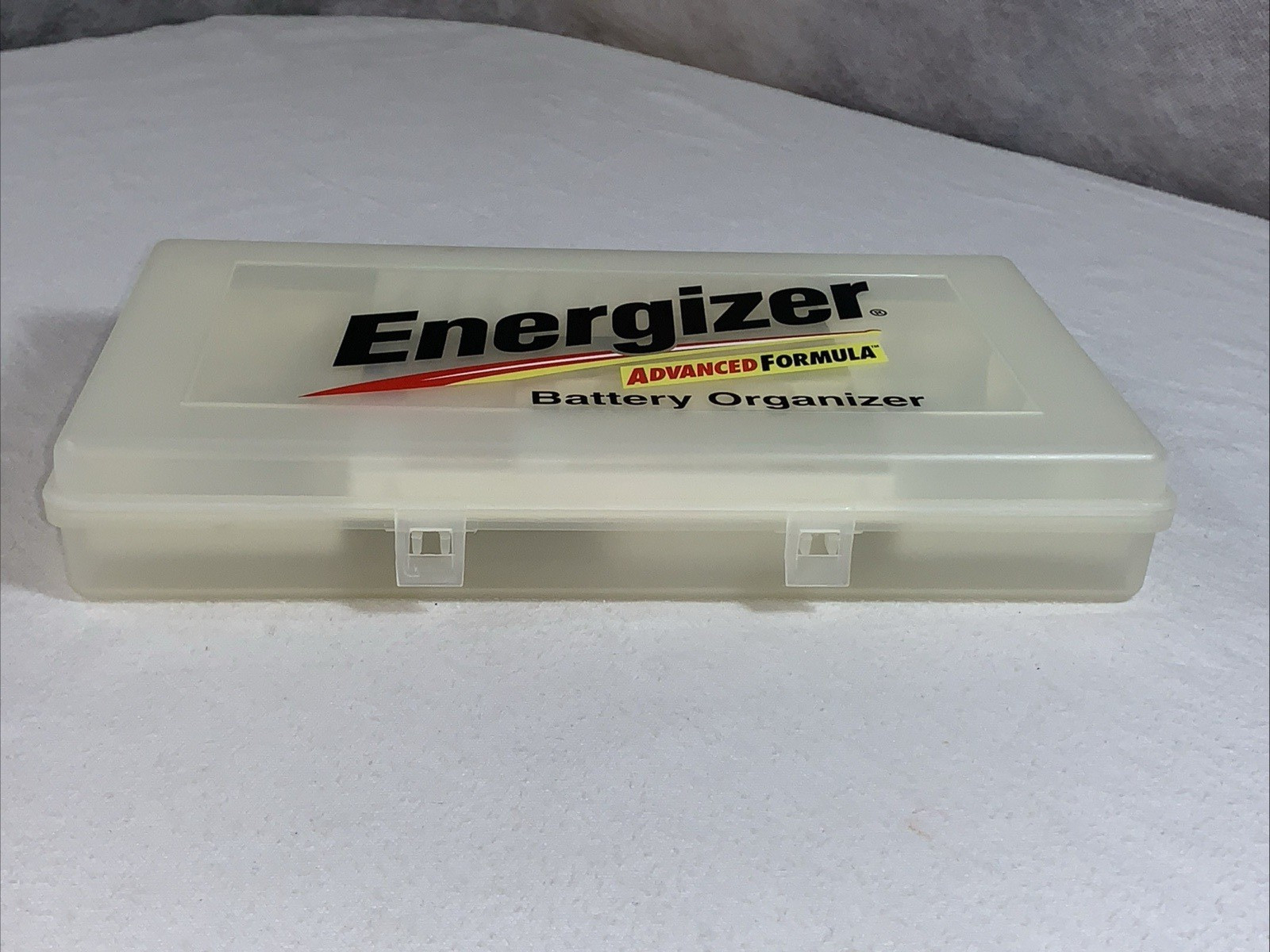 Energizer Battery Organizer Storage Case With Insert Tray 11 x 6 x 1.5 LOT OF 2