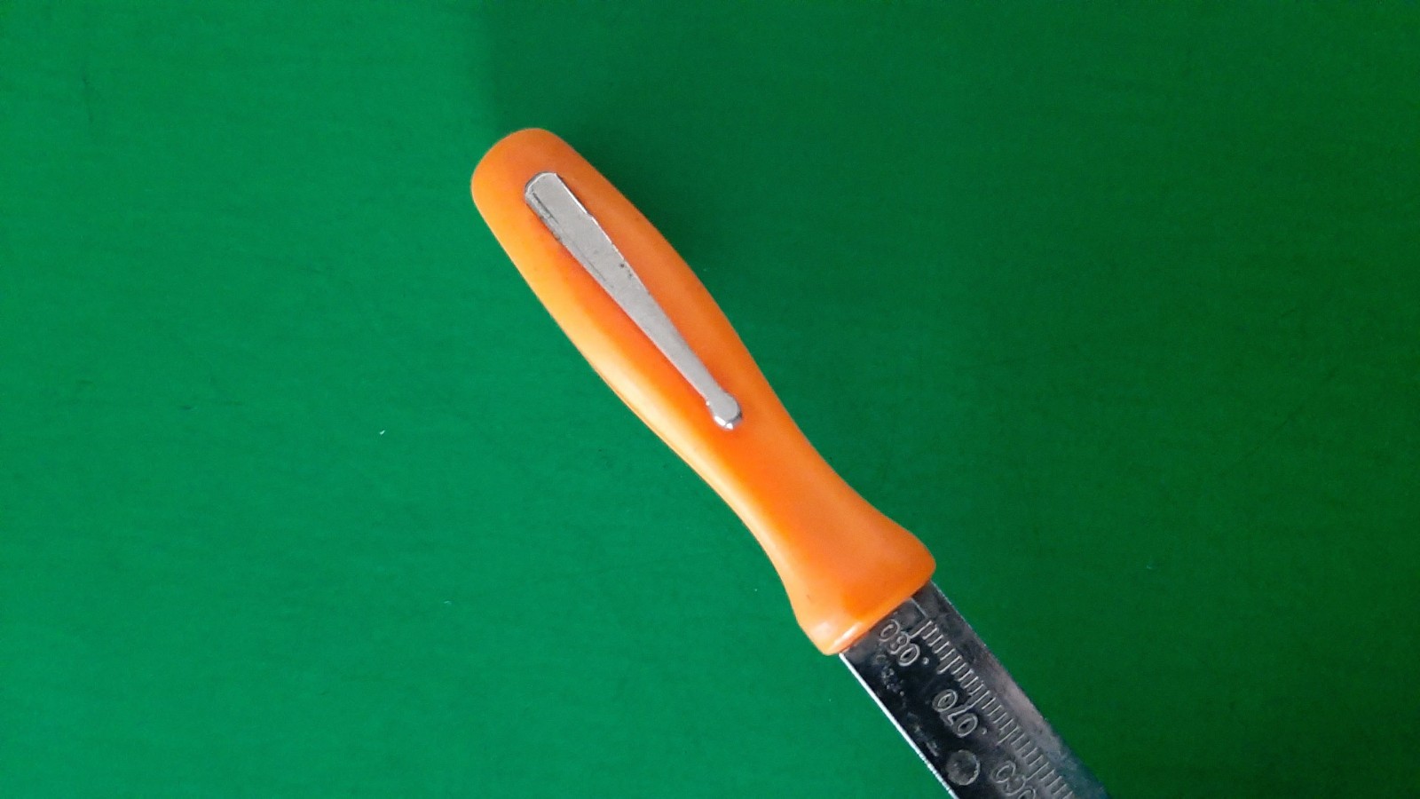 Snap-on Tools Spark Plug Gapper Gap Ramp Gauge Orange Hard Handle FBP1