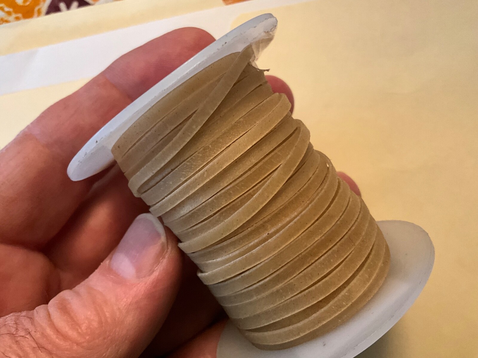 Premium RAWHIDE LACE 60 foot roll, ONE Eighth INCH WIDE