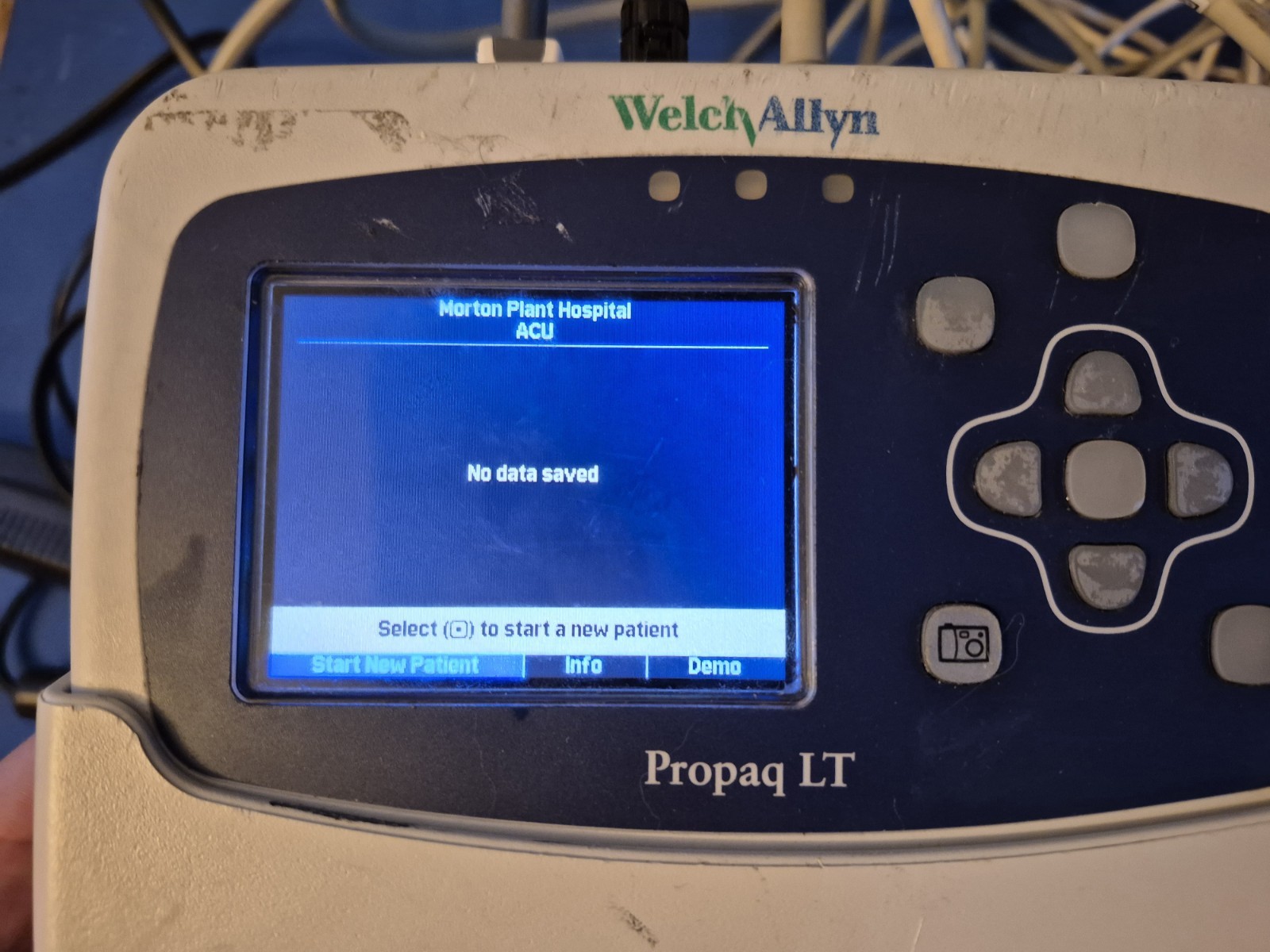 Welch Allyn Propaq LT Patient Monitor W/ Cables