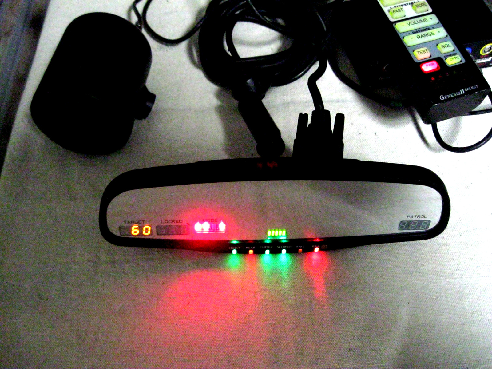 Decatur K Band Genesis II Select Directional Radar-With Mirror Display-Refurb.