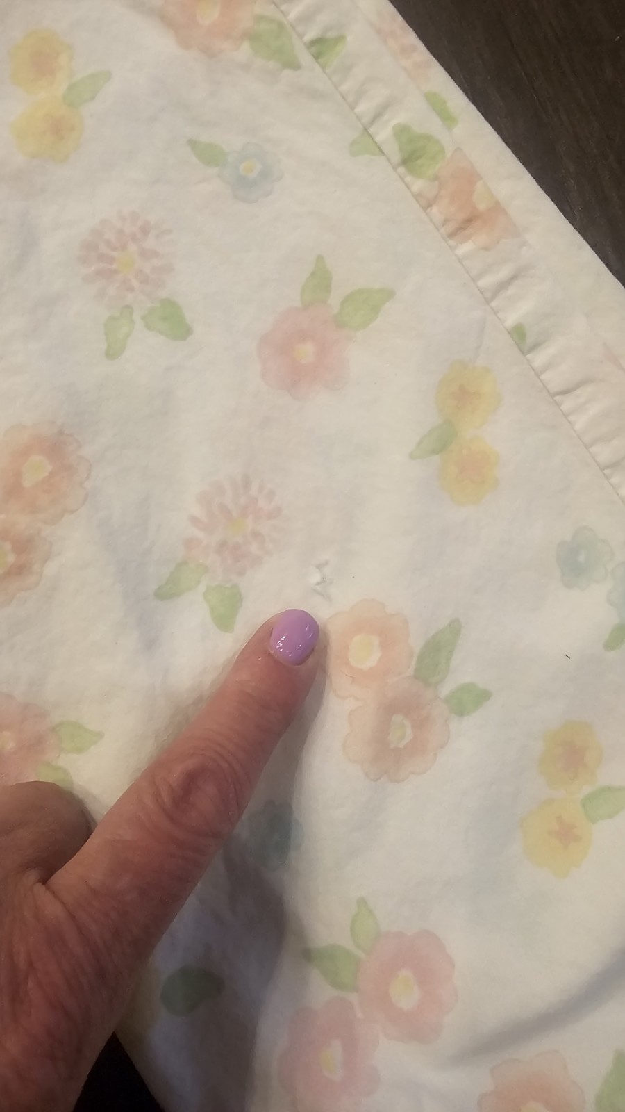 Pottery Barn Kids Floral Pink Blue Yellow TWIN Sheets Fitted Flat + 2 Pillowcase