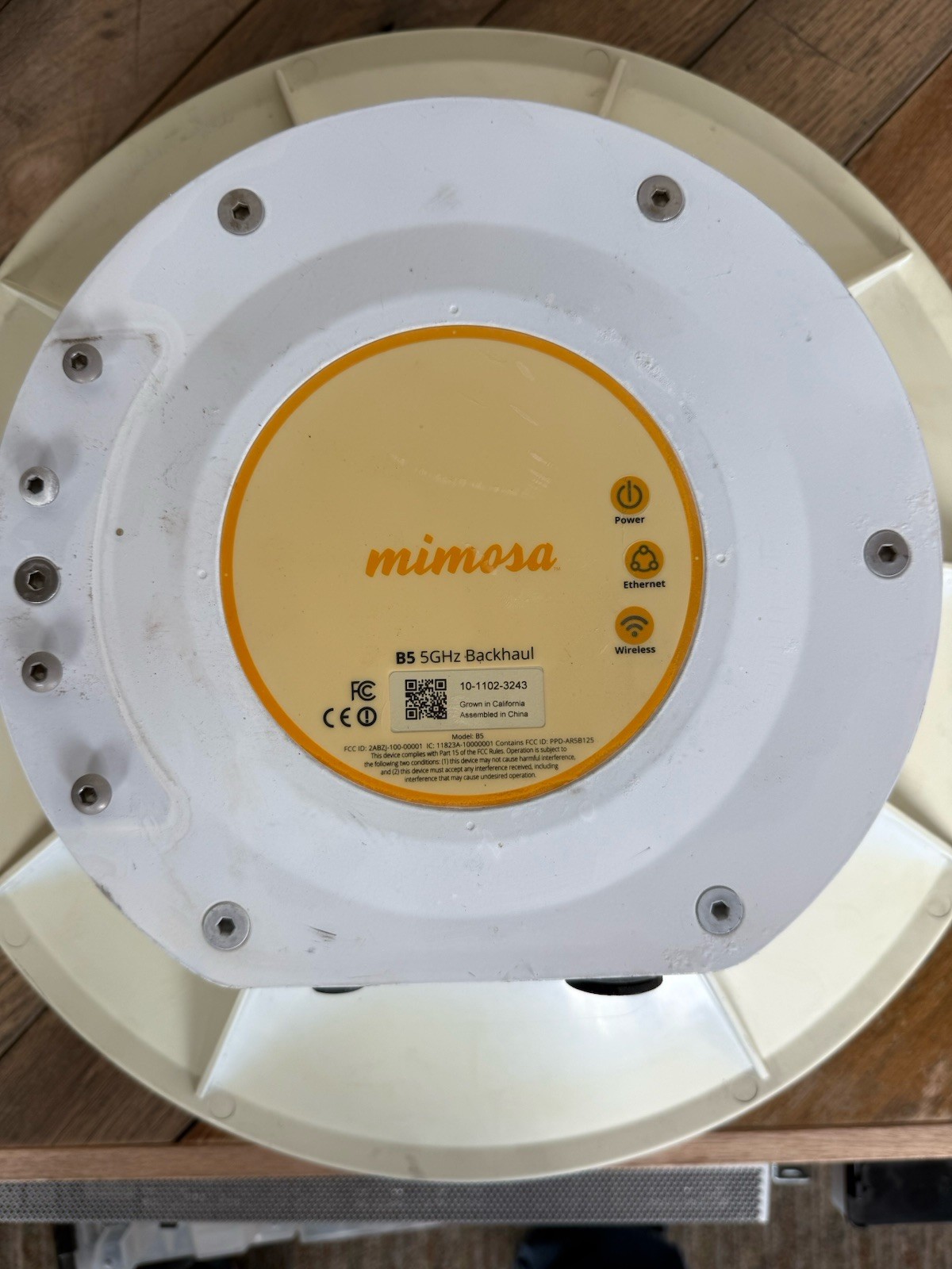 Mimosa B5 Backhaul Working Pull