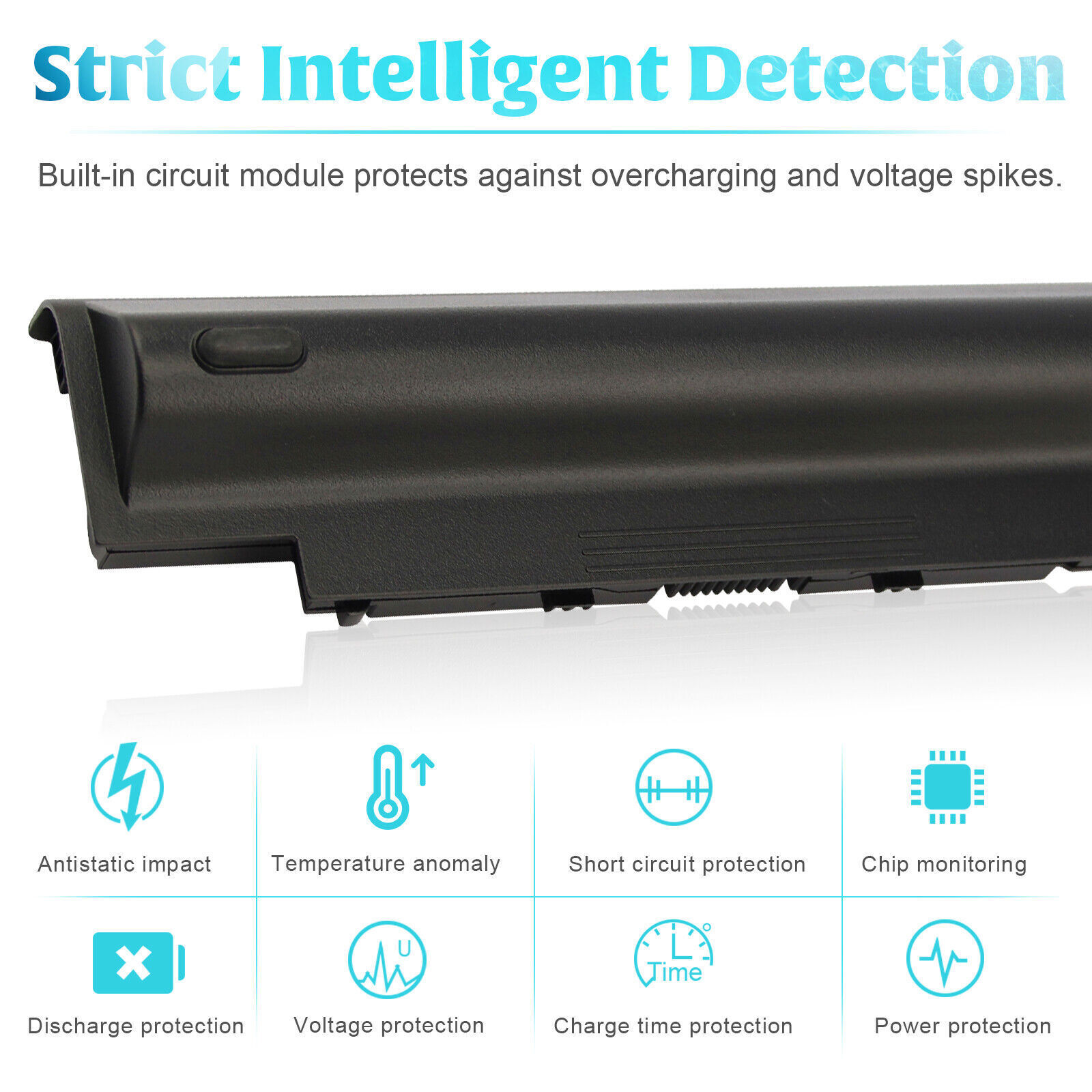 6 Cell Battery J1KND for Dell Inspiron N4010 N4110 N5010 N5050 N5110 N7010 N7110