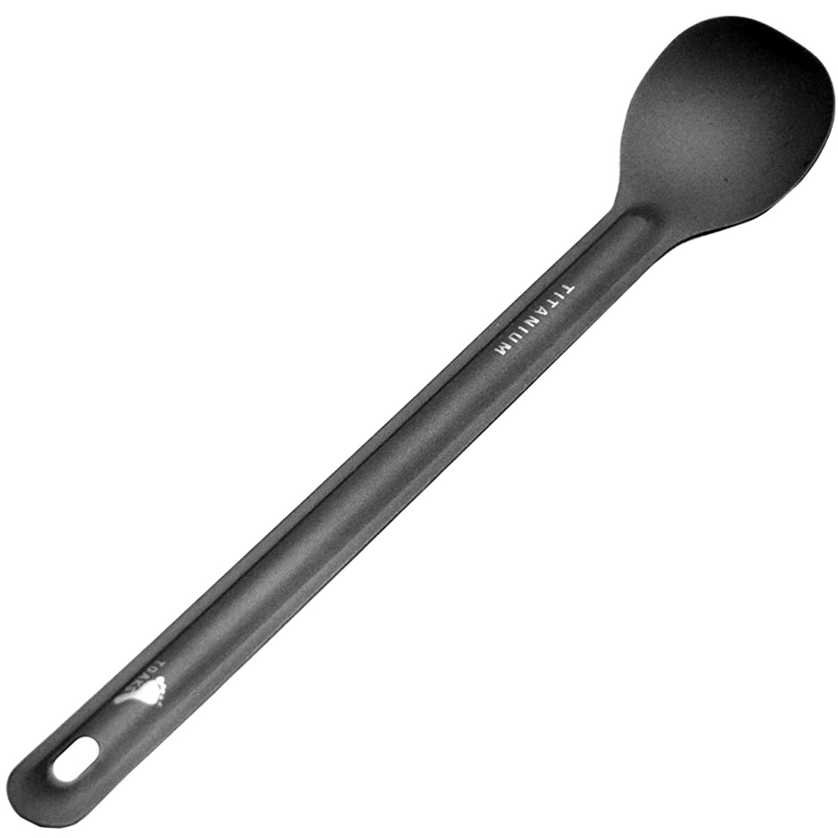 TOAKS Titanium Long Handled Spoon with Flat Head SLV-03 - Outdoor Camping