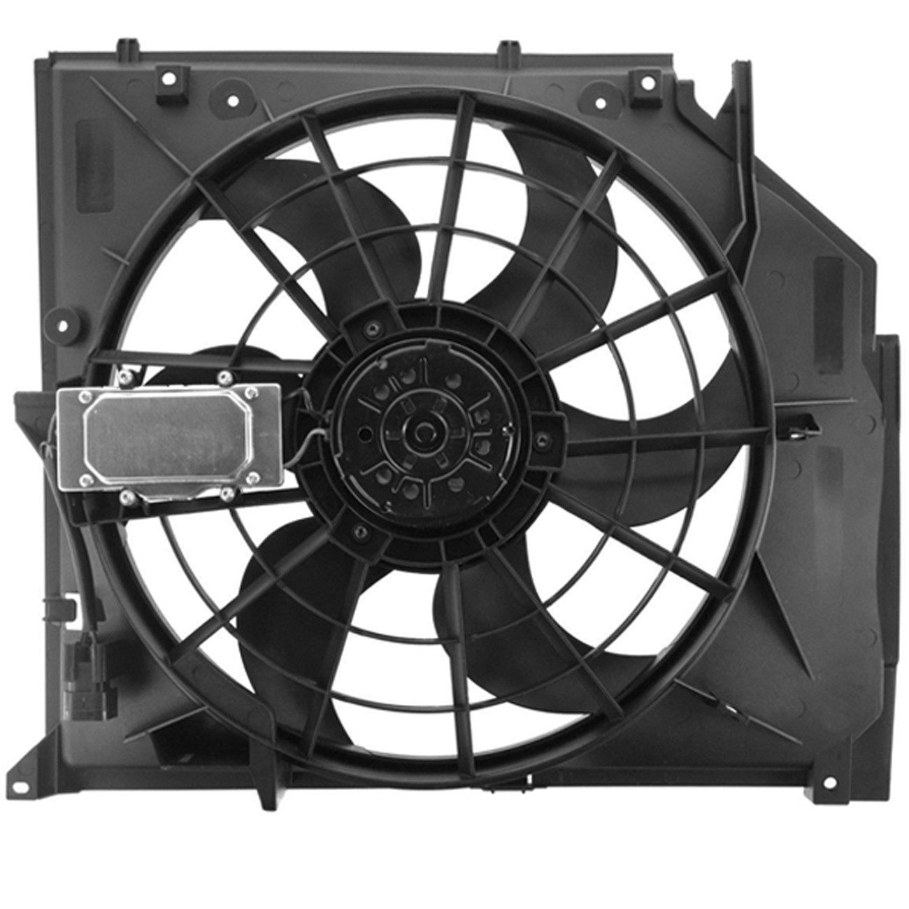 FOR BMW E46 99-05 325i 328i 330i Radiator Cooling Fan Assembly 17117561757