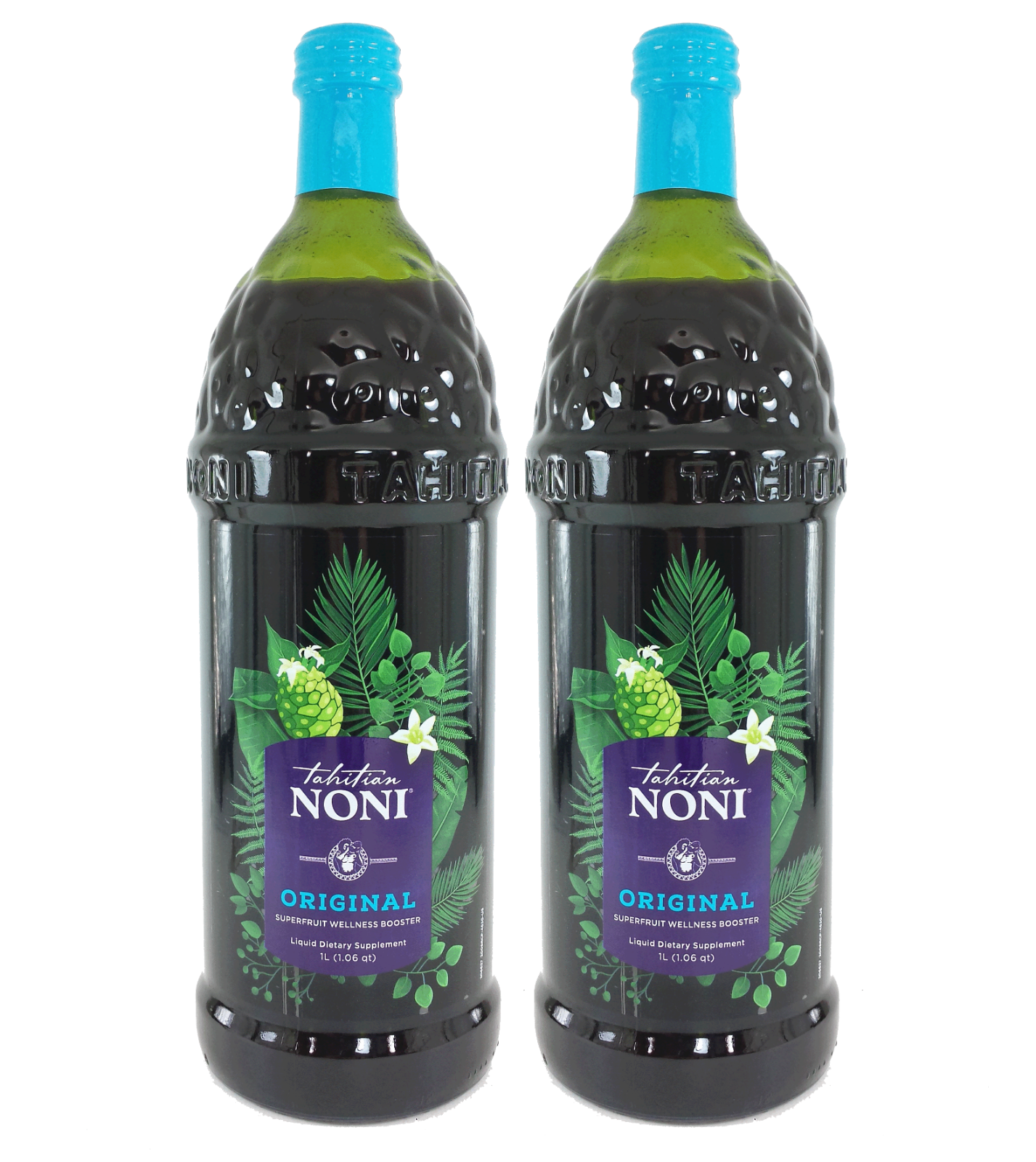 Tahitian Noni Juice by Morinda Inc. (2 bottle case) *NEW LOOK!*