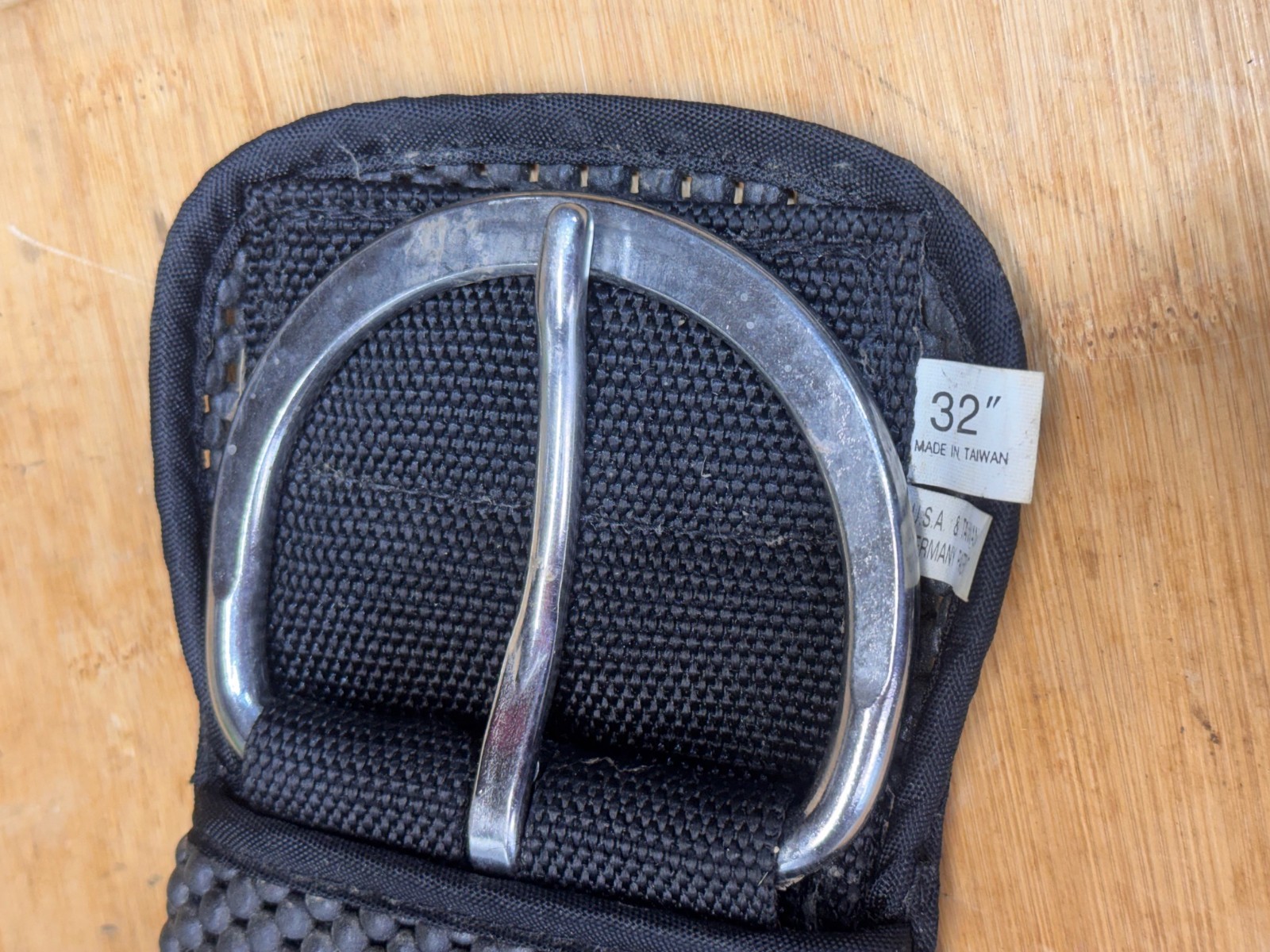 FORMAY Black Neoprene Vented Western Horse Saddle Cinch Girth ~32"