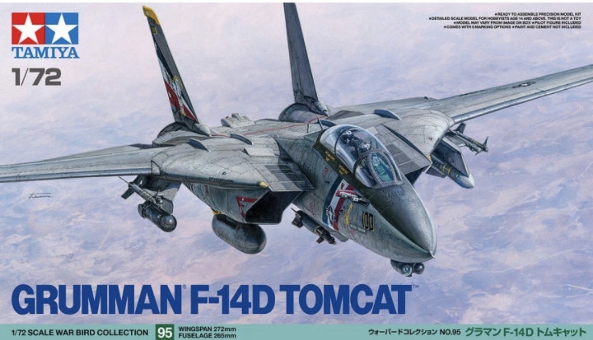 1/72 Tamiya #60795 F-14D Tomcat