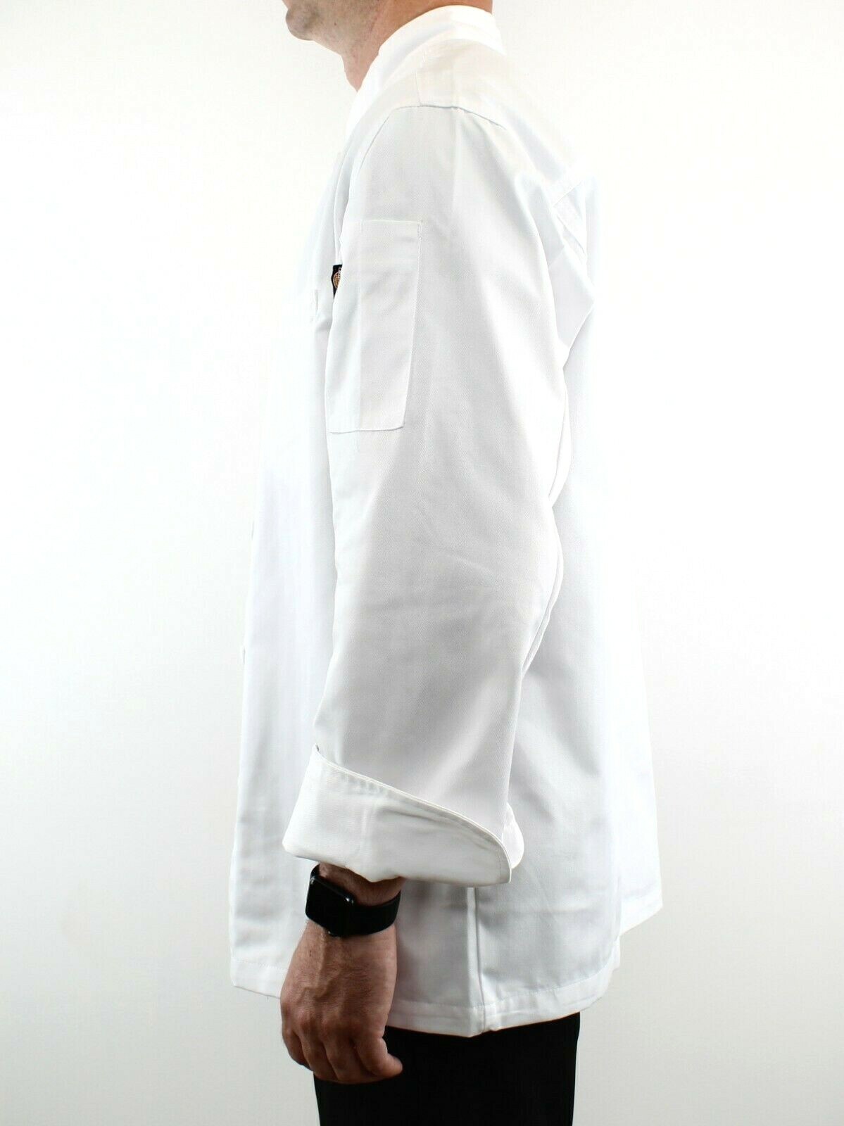 Dickies Executive Chef Coat Lorenzo Jacket Long Sleeve, 12 Button White DC101