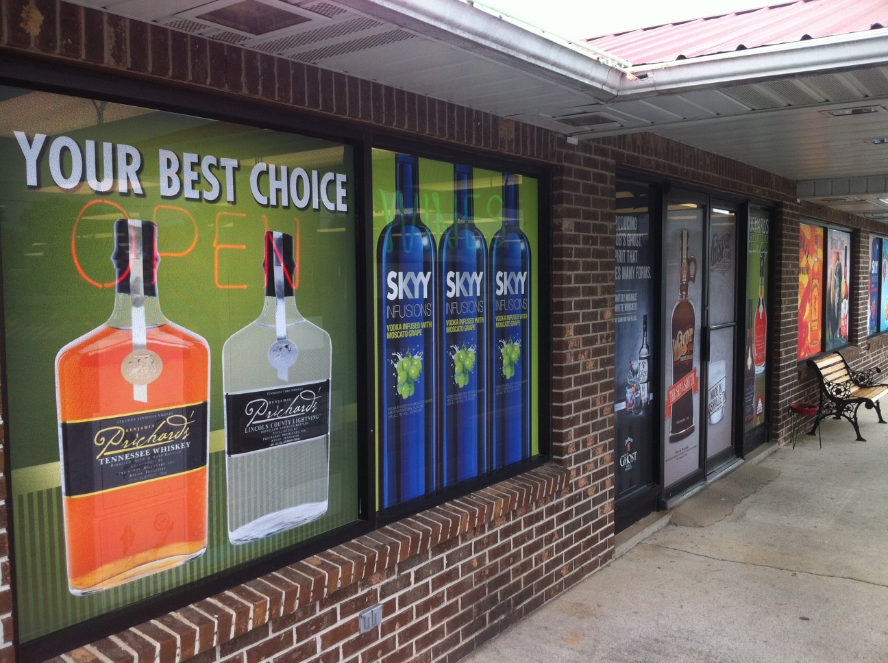 Custom Adhesive Window perforated Vinyl vehicle windows storefront windows FS