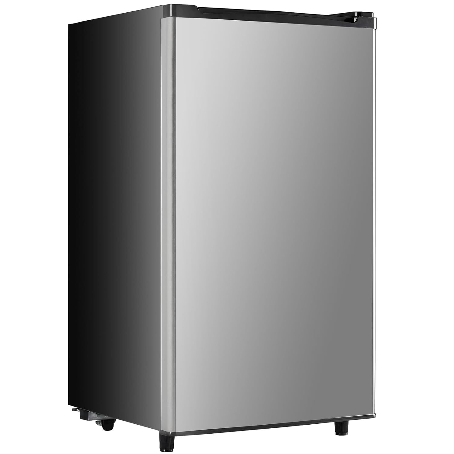 Home Mini Fridge with Freezer Small Refrigerator Door Energy-efficient Low Noise