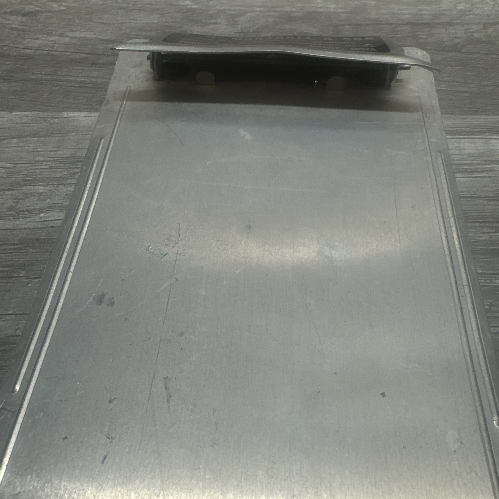 Vintage R. M. MARSHALL & SON Metal Clipboard Osage Iowa