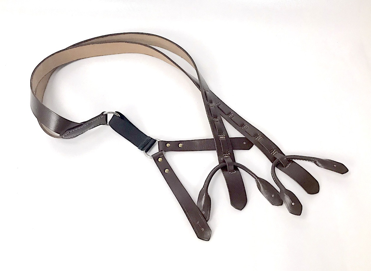 Leather Braces / Suspenders - Civil War, Old West