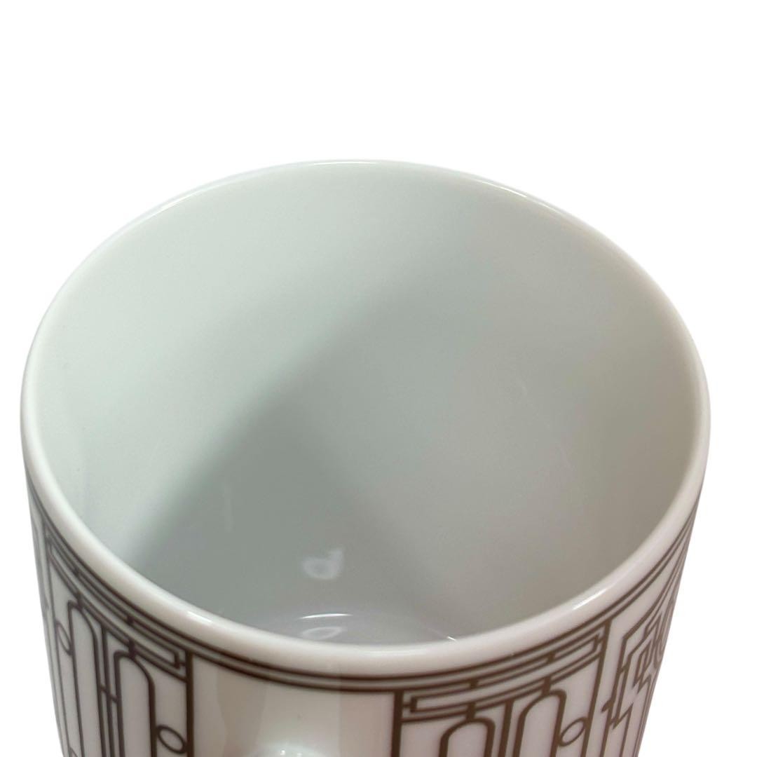 Hermes H Deco Mug Black White Ceramic Authentic Gently Used Gift Ready