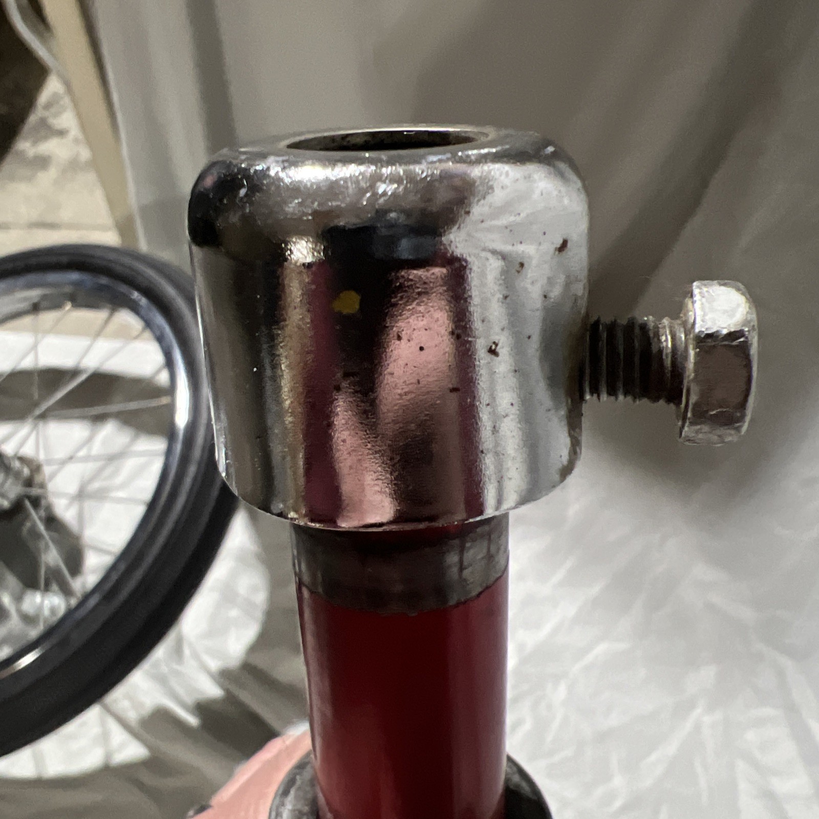 **** Vintage Red Schwinn Tires Rims Fenders NICE Stingray PIXIE 16” Wheels ****