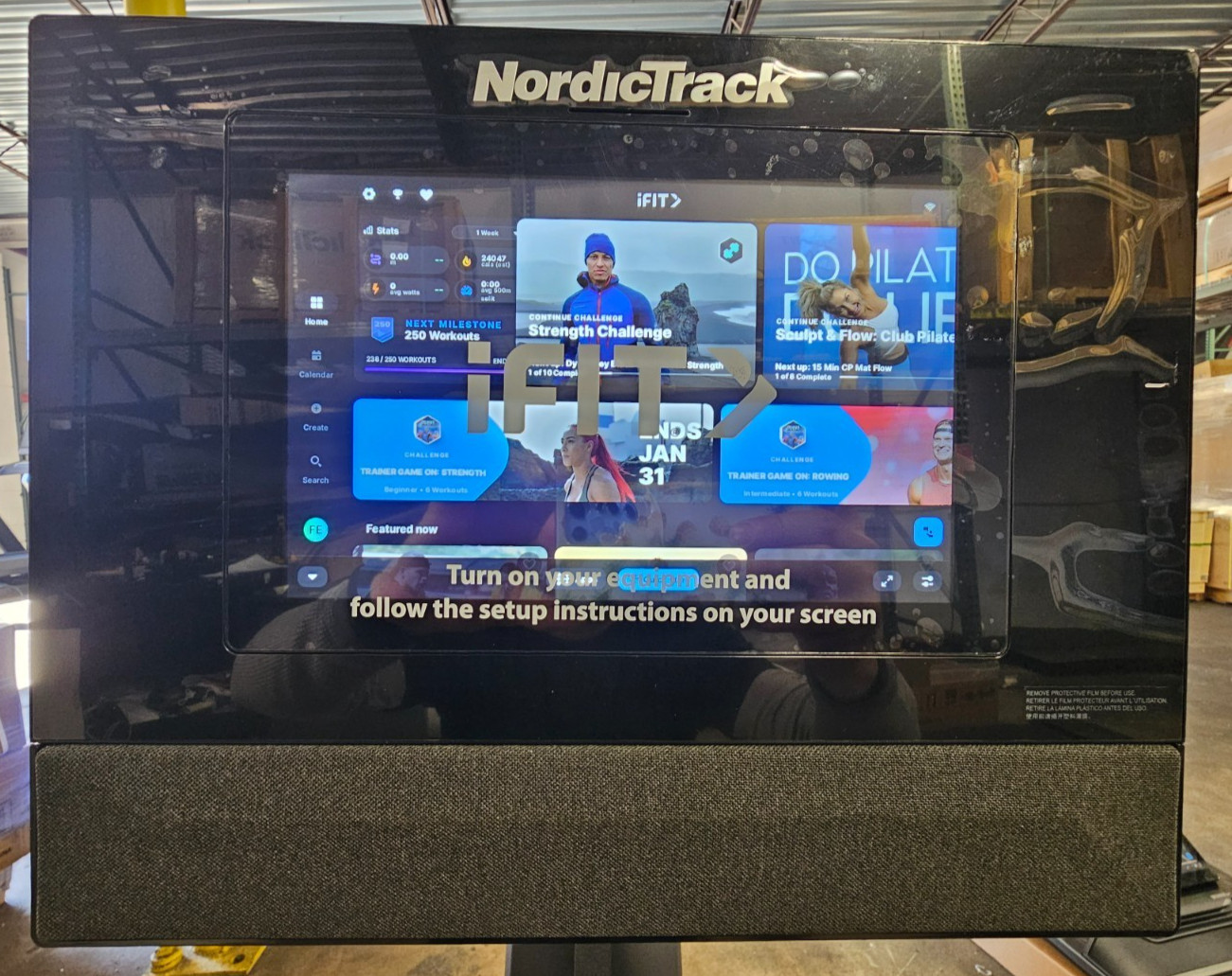 NordicTrack Rower Rowing Machine RW700 iFit NTRW15125 1 Year Warranty