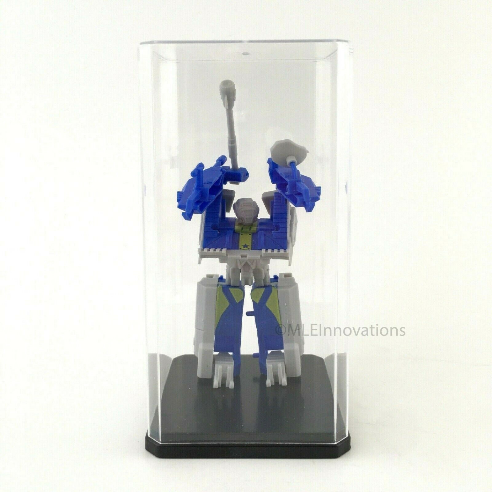 Display Case Tall Small Clear Plastic Box Dust Proof Action Figures Toy Acrylic
