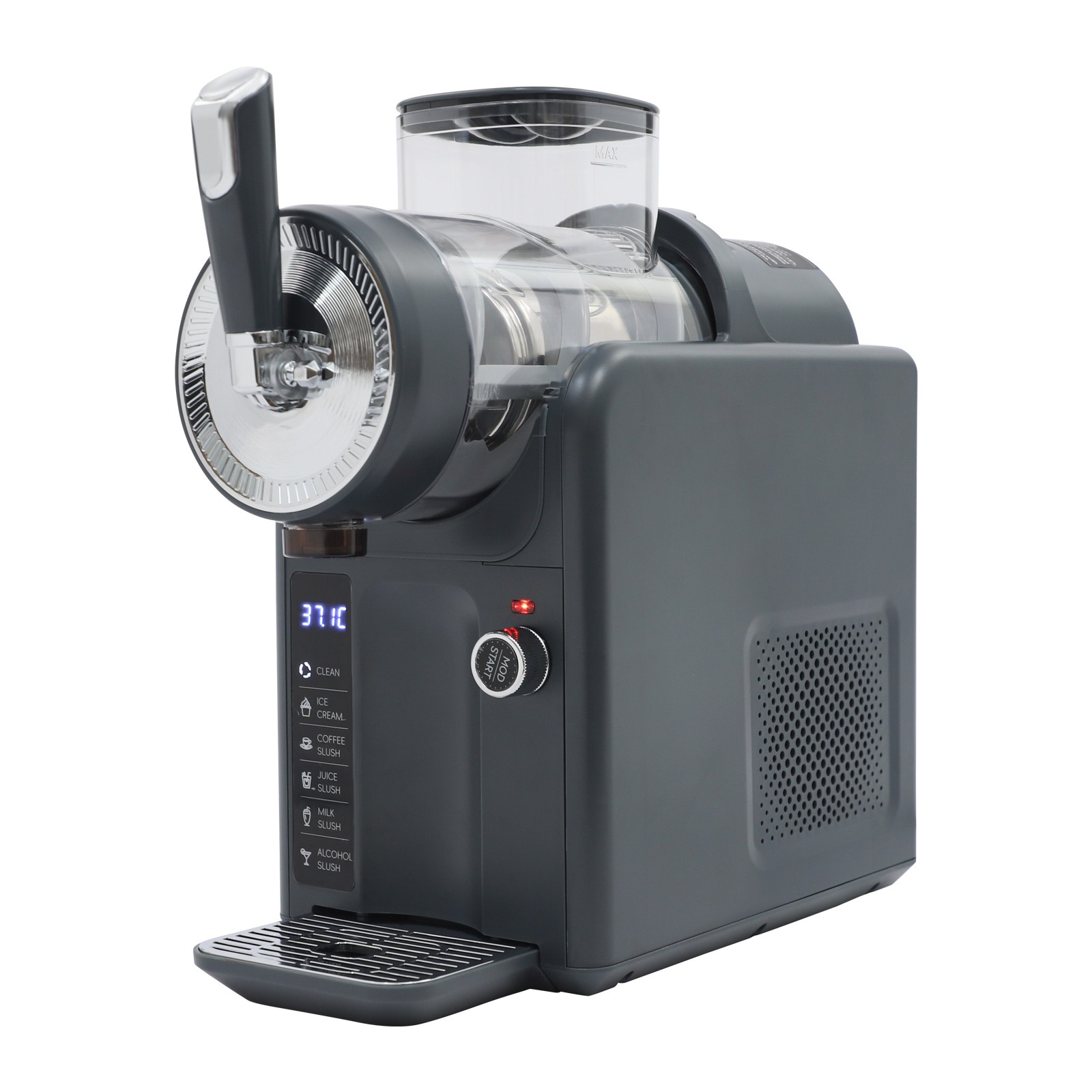 Frozen Drink Machine Tabletop Electric Shaved Ice Machine 185W 1.8L/0.48 Gallon