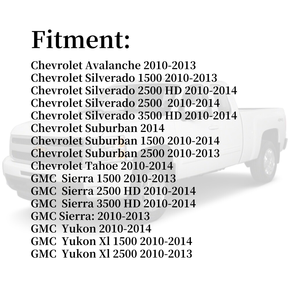 Driver Left Door Panel Handle Armrest Repair For 10-14 Chevy GMC Tahoe Silverado