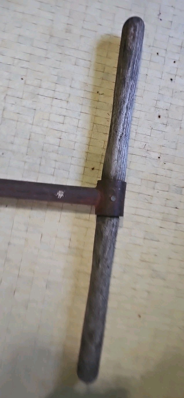 Vintage Post Hole Manual Auger Twist Digger for Garden Fence