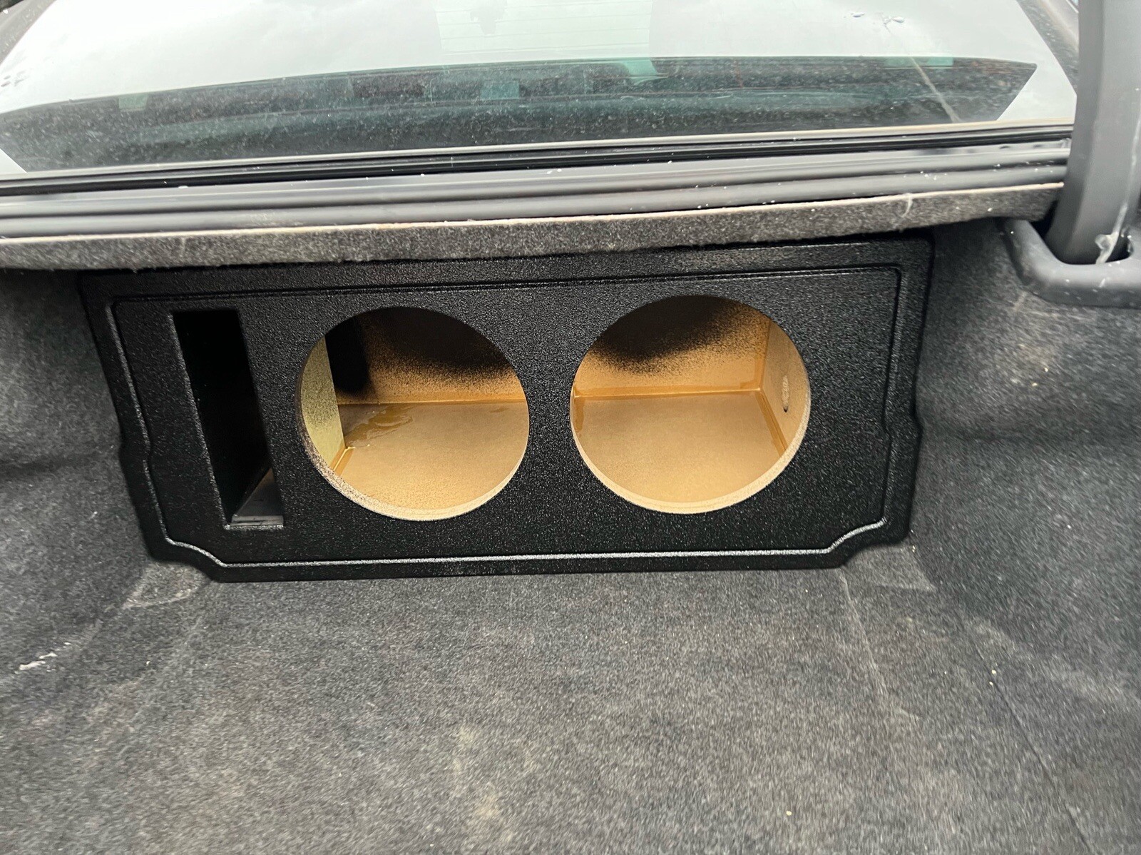 2010-2023 Dodge Charger Subwoofer Box 2 12” Recessed Ported Mega Bass