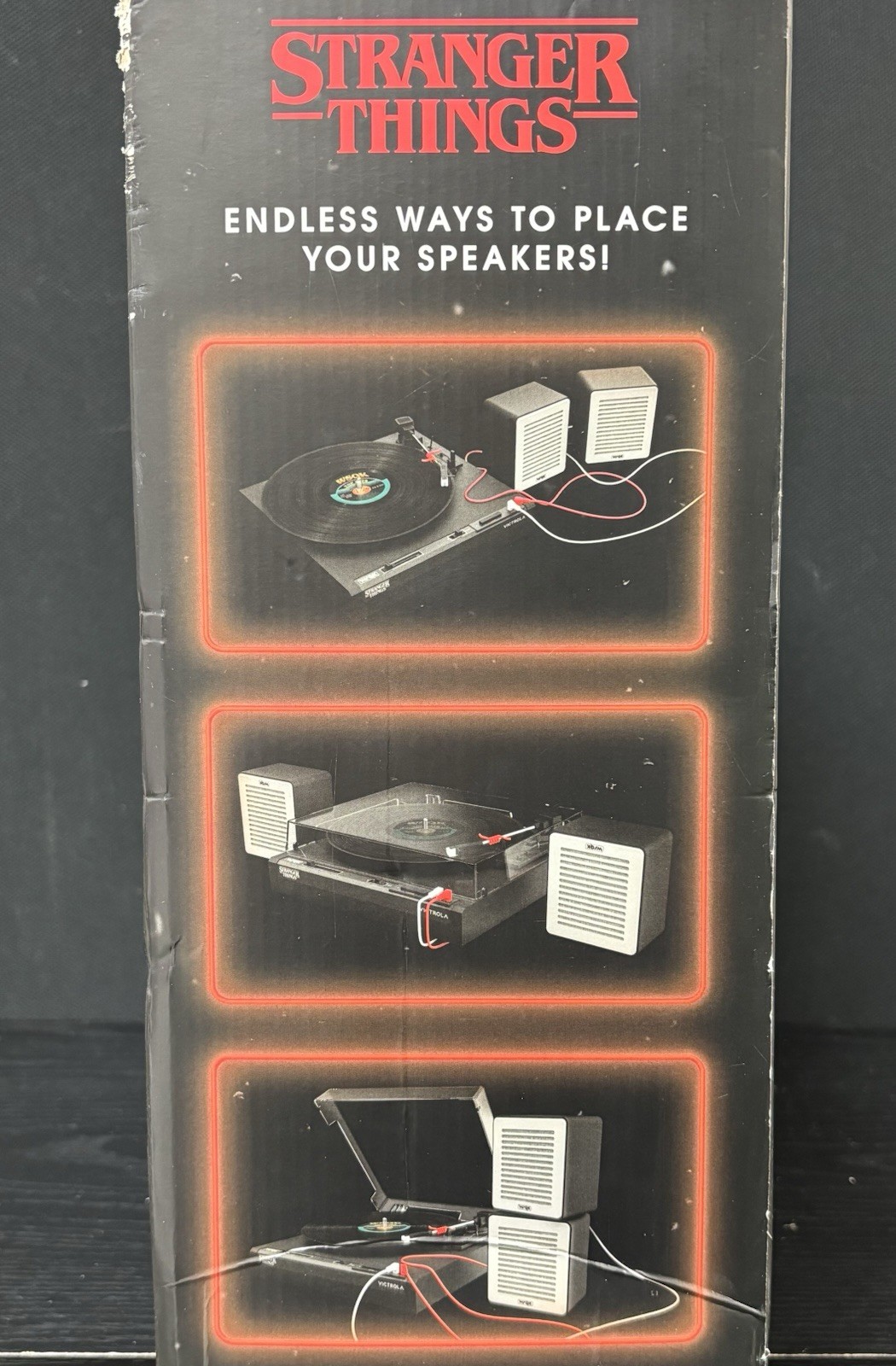STRANGER THINGS Victrola WSQK Record Turntable Speakers Netflix SEE DETAILS