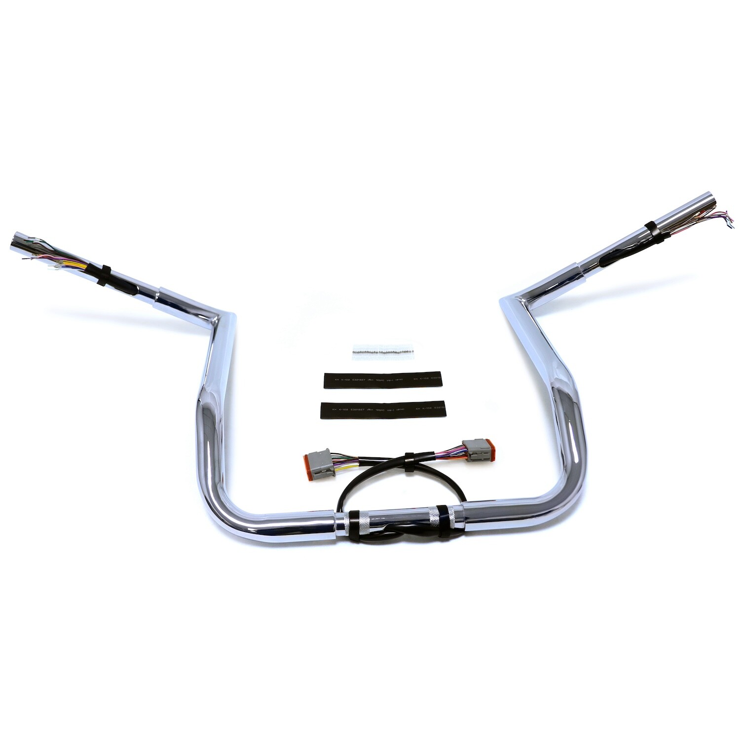 12" Prewired 1.25" Meat-hook Bar For 96-06 FLHT FLHTCI FLTRI FLHTI FLHX FLHXI