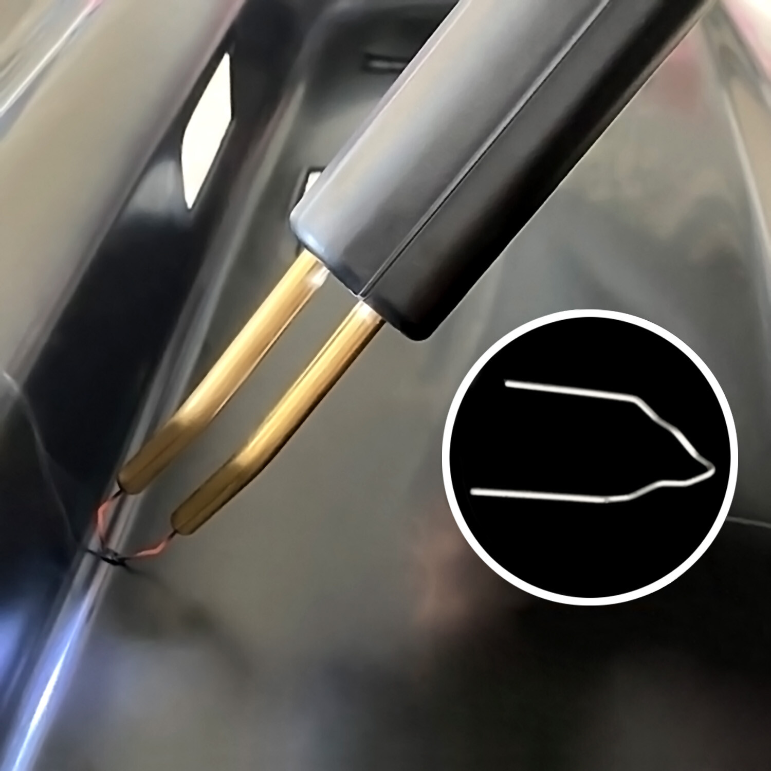 600X Hot Staples for Car Bumper Fender Welder Stapler Plastic Welding Repair Kit