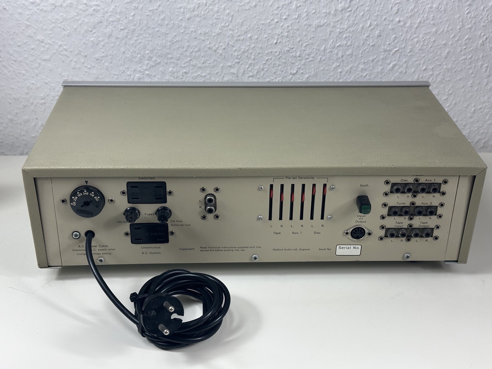 Radford SC-24 Stereo Control Unit / Preamplifier