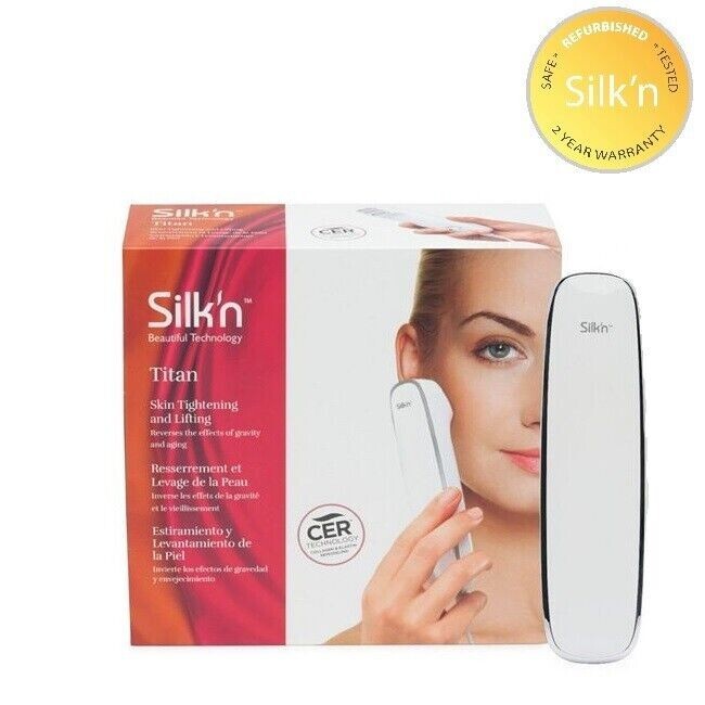 Silk’n Titan Anti Aging Skin Tightening Device Wrinkle Skin Care Refurbished