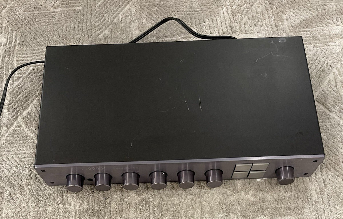 Vintage Carver Preamplifier C-2 High Performance Console