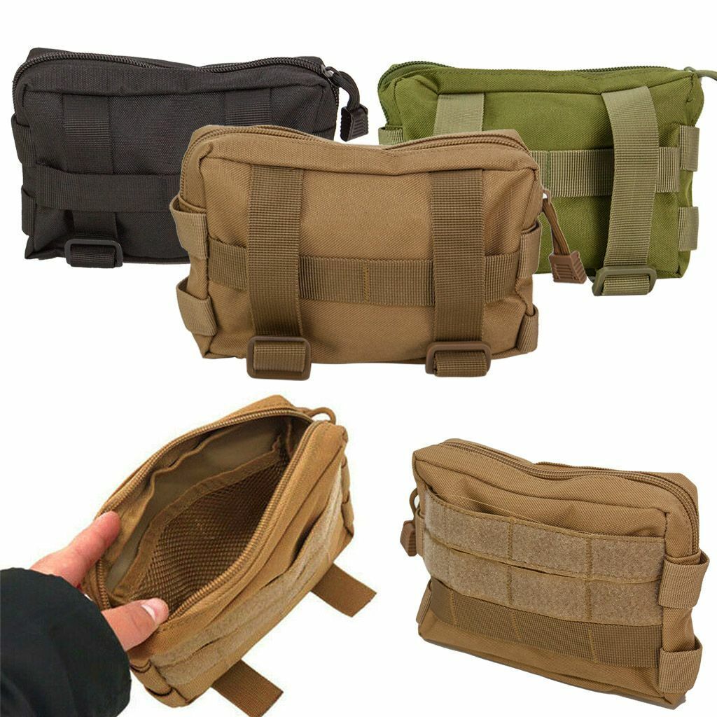 Utility Tactical Molle Pouch EDC Multi-purpose Belt Waist Pack Bag Phone Pocket