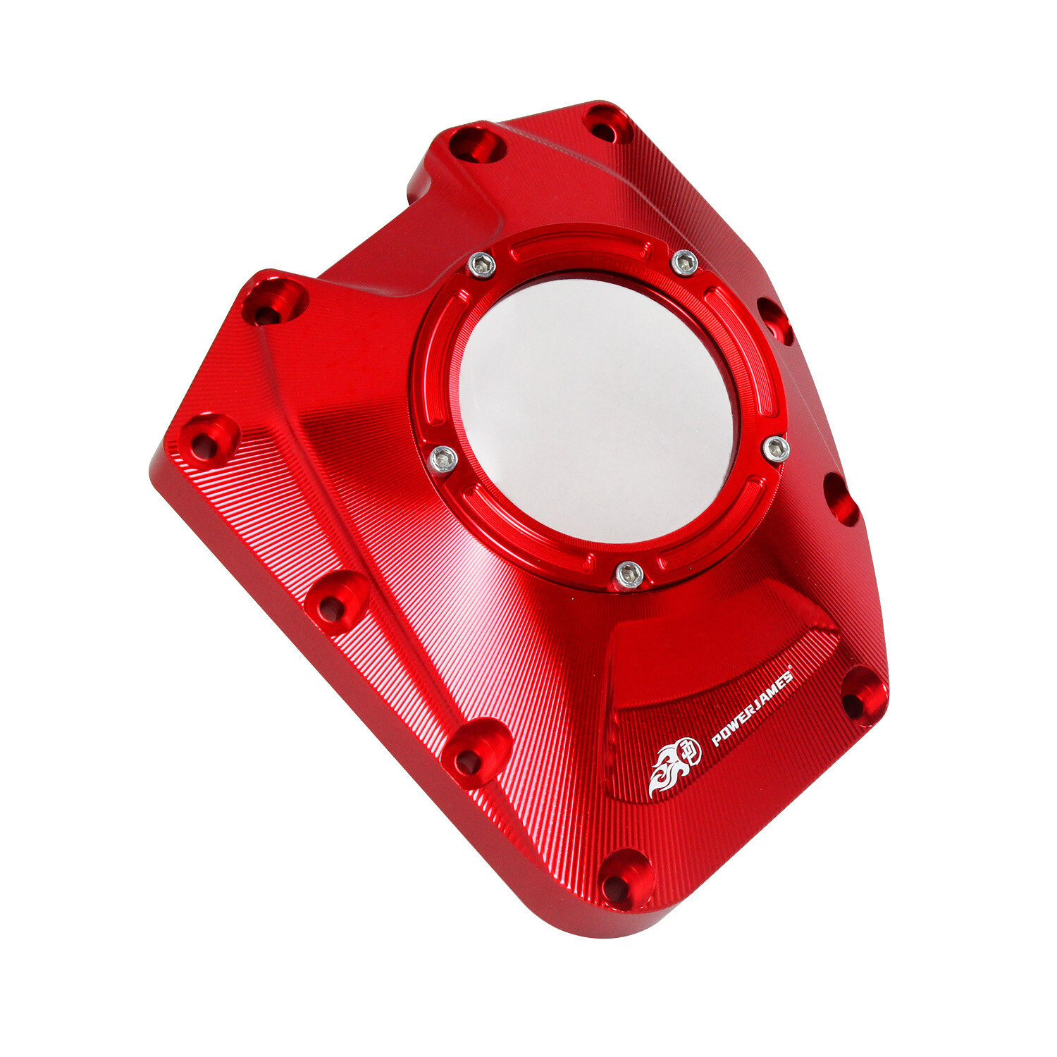 Red Engine Cover Camshaft Cover For Harley 01-17 Dyna Low Rider FXDB FXDF FXDL